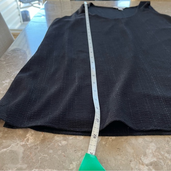 Camber and Grace black sleeveless top with lining size large - Picture 7 of 8